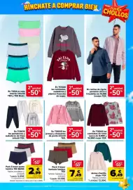 Folleto Carrefour Página 65: Tex bóxer fantasía hombre €7,49, Tex jersey chenilla mujer €6,49