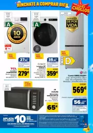 Folleto Carrefour Página 71: Candy Lavadora BP 410BL8-S €359,00, Home microondas hmo20ldm-25 €65,00