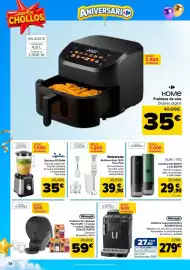 Folleto Carrefour Página 74: DeLonghi cafetera superautomática ecam13.123.b €279,00