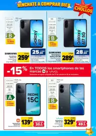 Folleto Carrefour Página 77: Vivo smartphone v70 lite 5g €329,00, Xiaomi Smartphone Redmi 15C €139,00
