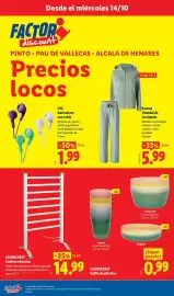 Folleto Ocine semana 42 Página 1: Silvercrest - toallero electrico €14,99, Silvercrest - vajilla de plastico €0,99