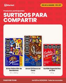 Catálogo HH Mayorista Página 4: HH Market DÍA DE LA MADRE -10% OFF Productos participantes SURTIDOS PARA COMPARTIR EXCESO EN