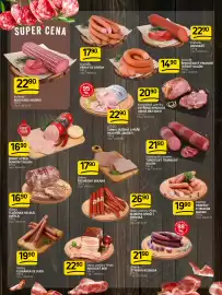 Flop leták týden 42 Strana 2: Masozelený anglický bok €22,90, Kostelecké uzeniny turistický trvanlivý salám €21,90