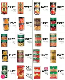 Save catalogue Page 12: Dürsots Butter Beans In Brine €119,99, Rhodes Tomato Puree €199,99