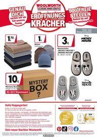 Woolworth Prospekt Seite 8: Mütze €1,00, Fleecedecke €1,75