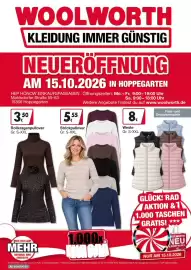 Woolworth Prospekt Seite 1: Rollkragenpullover €3,50, Strickpullover €5,55