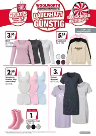 Woolworth Prospekt Seite 2: Seamless Bustier, Slip oder Panty €2,50, Shirt €3,50