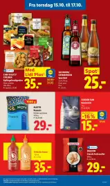 Lidl tilbudsavis Side 3: Golden Sun Basmatiris €15,00, Daloon classic forårsruller €29,00