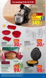 Lidl tilbudsavis Side 38: Coox foldbar bageform €99,00, Silvercrest Vaffeljern €99,00