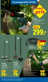 Lidl tilbudsavis Side 8: Parkside batteridreven grensav 20 V €299,00, Parkside Forlængerledning €79,00