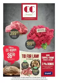 CC Mat kundeavis uke 42 Side 1: Entrecôte CC-kvalitet €399,00, Karbonadedeig CC-kvalitet €189,00