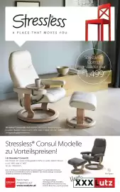 XXXLutz Prospekt Seite 1: Stressless Consul in Leder €1.499,00