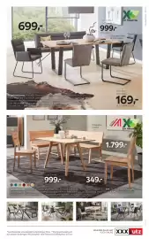XXXLutz Prospekt Seite 11: Sitzbank €699,00, Esstisch €999,00