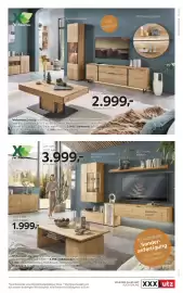 XXXLutz Prospekt Seite 5: Sideboard €1.999,00, Wohnwand €2.999,00