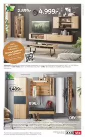 XXXLutz Prospekt Seite 7: Vitrine €2.899,00, Wohnwand €4.999,00