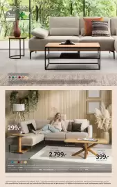 XXXLutz Prospekt Seite 8: Ecksofa mit Stoffbezug €1.999,00, Beistelltisch €299,00