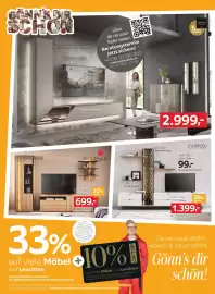 XXXLutz Prospekt woche 42 Seite 4: Moderano lowboard €1.399,00, Moderano Wandboardset €99,00