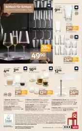 XXXLutz Prospekt Seite 8: Leonardo Longdrinkglas €2,99, Schluck für Schluck Stilvoll durch den Tag €49,90