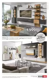 XXXLutz Prospekt Seite 7: Wohnwand €2.999,00, Vitrine €899,00