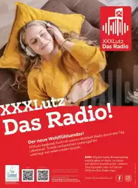 XXXLutz Prospekt Seite 2: XXXLutz Das Radio! EU Ecolabel www.ecolabel.eu EU Ecolabel: AT/053/005 Bitte sammeln Sie das