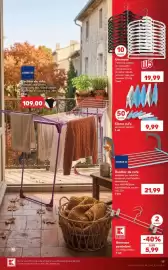 Catalog Kaufland săptămâna 42 Pagină 19: Umerașe €19,99, Uscător de rufe €21,99
