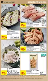 Catalogue Intermarché Hyper page 12: PAVÉ DE SAUMON €13,99, CREVETTES CUITES €6,49