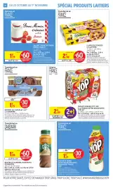 Catalogue Intermarché Hyper page 20: La Laitière Clafoutis Cerises €2,58, Yoplait YOP €2,59