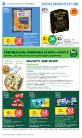 Catalogue Intermarché Hyper page 22: Isigny Ste Mère Mimolette Française €2,43, JuraFlore COMTÉ €2,63