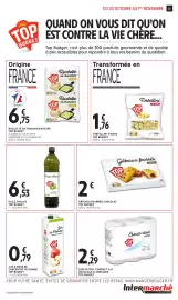 Catalogue Intermarché Hyper page 25: TOP BUDGET Essuie-tout Compact €2,29, TOP BUDGET Huile d'Olive €6,53