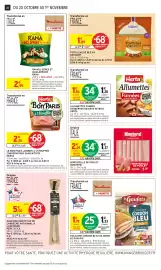 Catalogue Intermarché Hyper page 26: Herta Le Bon Paris Jambon à l'Étouffée €2,15, RANA Ravioli Cèpes et Mascarpone €2,99