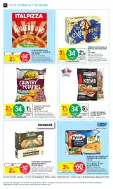 Catalogue Intermarché Hyper page 28: McCain Country Potatoes €1,77, ITALPIZZA PIZZA NUMERO UNO MARGHERITA SURGELÉE €2,17