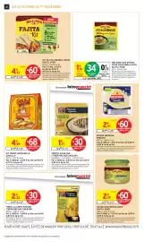 Catalogue Intermarché Hyper page 36: OLD EL PASO FAJITA KIT €4,72, OLD EL PASO GUACAMOLE €0,72