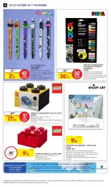Catalogue Intermarché Hyper page 46: LEGO BRIQUE DE RANGEMENT 4 PLOTS 1 TIROIR €17,90, LEGO Tiroir de bureau 4 plots €9,90