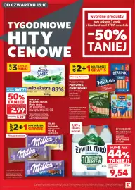 Kaufland gazetka tydzień 42 Strona 2: Woda źródlana gazowana Żywiec Zdrój 6-pak €9,54, Masło ekstra Mazurski Smak €2,99