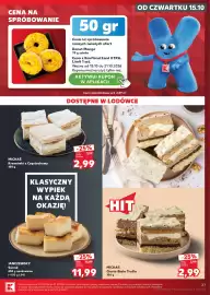 Kaufland gazetka tydzień 42 Strona 27: Donut mango €0,50, Ciasto Biała Trufla Michaś €2,99