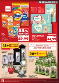 Kaufland gazetka tydzień 42 Strona 3: Pieluchomajtki dla dzieci Pampers Premium Care rozm. 3 €44,99