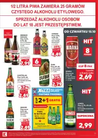 Kaufland gazetka tydzień 42 Strona 51: Piwo Łomża €2,99, Piwo Browar Raduga Samurai Rebellion Jasmine Sencha TeaPA €7,99