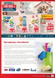 Kaufland gazetka tydzień 42 Strona 54: Płyn do mycia naczyń Fairy €8,99, Kapsułki do prania Ariel €39,99