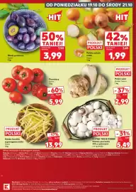 Kaufland gazetka tydzień 42 Strona 59: Pieczarki polskie K-Stąd Takie Dobre €5,49, Seler korzeń polski €2,99