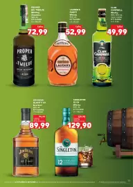 Kaufland gazetka Strona 13: Bourbon Jim Beam Black 7 YO €89,99, Whisky Singleton 12 YO €129,90