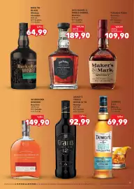 Kaufland gazetka Strona 15: Whiskey irlandzka Back to Black €64,99, Whisky Dewar's 8 YO €69,99