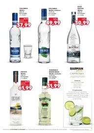 Kaufland gazetka Strona 3: Wódka Ostoya €61,99, Wódka Biały Bocian €30,99