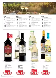 Kaufland gazetka Strona 30: Wino białe Mostra wytrawne €15,99, Wino czerwone Tram 68 Tejo €17,99