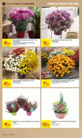 Catalogue Intermarché page 12: CHRYsanthème Pompon €6,99, CHRYsanthème Pompon €7,99