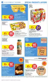 Catalogue Intermarché page 14: STARBUCKS CARAMEL MACCHIATO €1,85, La Laitière Clafoutis Cerises €2,58