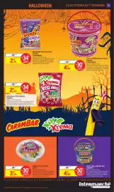 Catalogue Intermarché page 21: HARIBO SEAU HALLOWEEN MIX €4,89, Lutti HAPPY FIZZ FAMILY €3,39