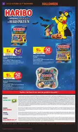 Catalogue Intermarché page 22: HARIBO BOITE DE BONBONS HALLOWEEN €2,67, HARIBO Bonbons Halloween €2,96