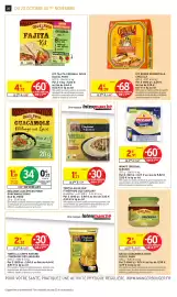 Catalogue Intermarché page 26: OLD EL PASO FAJITA KIT €4,72, CHOLULA KIT REPAS QUESADILLA €4,59
