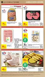 Catalogue Intermarché page 8: LA BARQUETTE AIGUILLETTES DE POULET €9,49, Socopa Saucisse de Toulouse Roulée €6,39