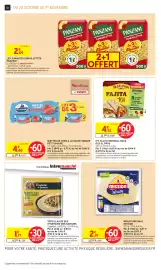 Catalogue Intermarché Express page 10: Petit Navire Miettes de thon €4,80, Itinéraire des Saveurs Tortillas de blé €1,71